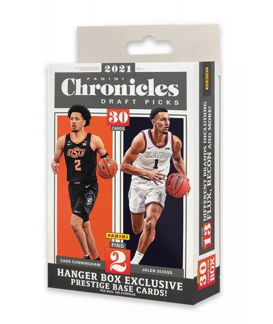 PANINI CHRONICLES DRAFT PICKS 2021/2022 KORVPALLIKAARDID HANGER BOX